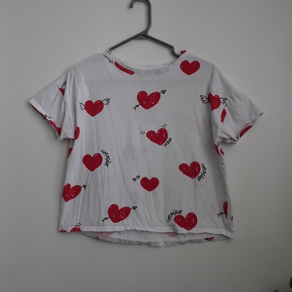 Zara heart shirt - Picture 1 of 6